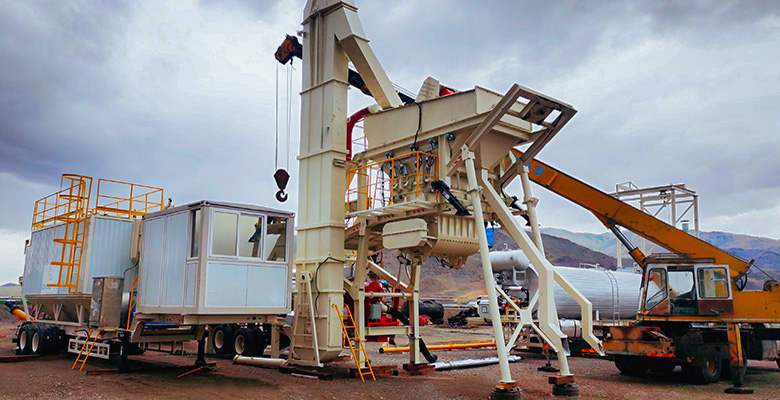 SMAP Super Mobile Batch Mix Asphalt Plant