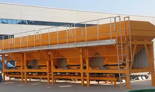 1.Cold Aggregates Feeding System (Mobile unit 1)