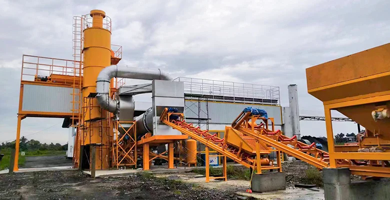 continuous mix asphalt plant
