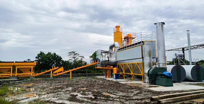 Continuous Mix Asphalt Plant
