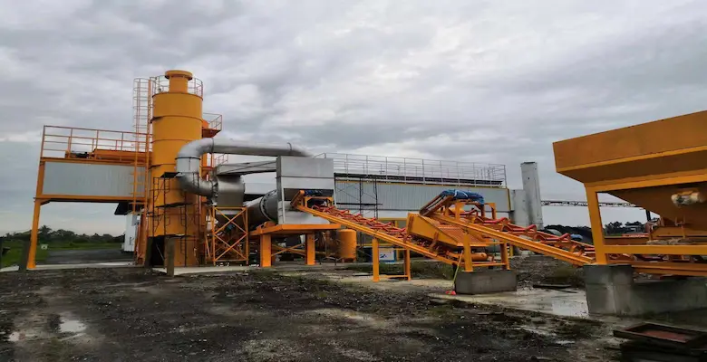 Continuous Mix Asphalt Plant