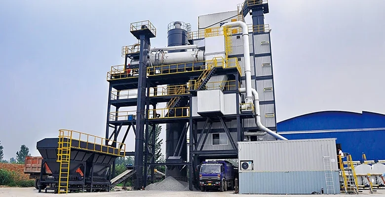 hot asphalt recycling plant