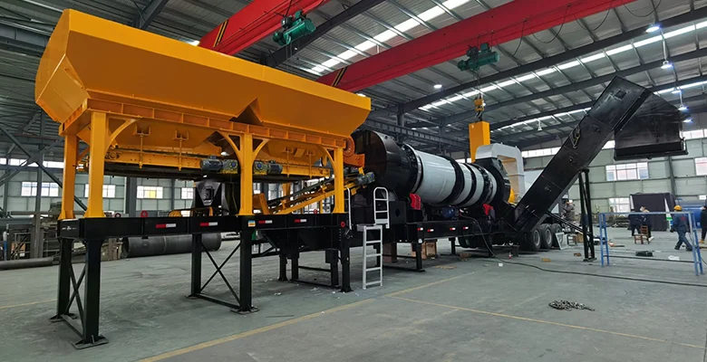 mobile asphalt plant