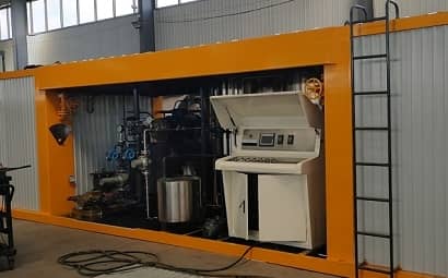 detailed steps and process flow of emulsified bitumen equipment