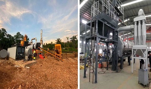 Asphalt drum mix plant manufacturer and supplier for road construction