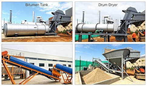 Common Problems of Asphalt Mixing Plants