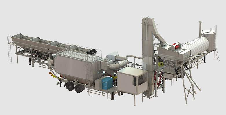 Mobile Asphalt Plant